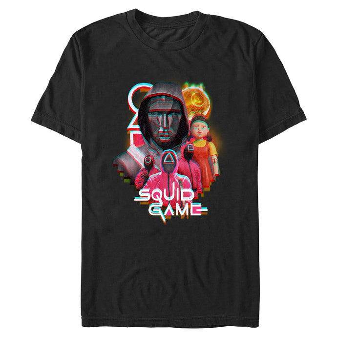 Squid Game - Glitch - T-Shirt Apparel Fifth Sun