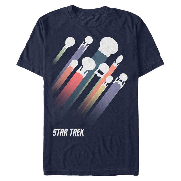 Star Trek - Ship Streaks - T-Shirt Apparel Fifth Sun