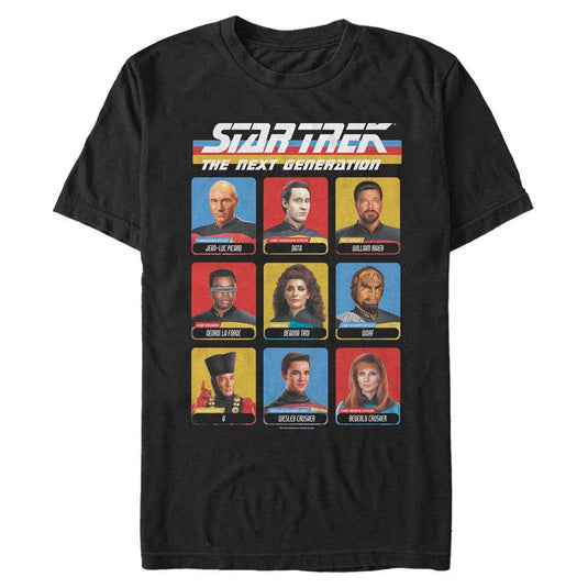 Star Trek: The Next Generation - Next Gen Cast - T-Shirt Apparel Fifth Sun