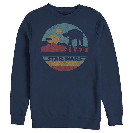 Star Wars - At-At Mountain - Crewneck Sweatshirt Apparel Fifth Sun