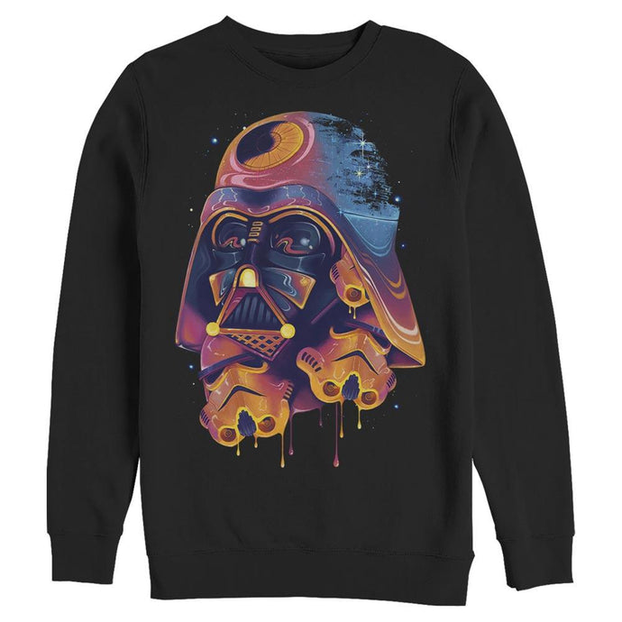 Star Wars - Color Melted Vader - Crewneck Sweatshirt Apparel Fifth Sun