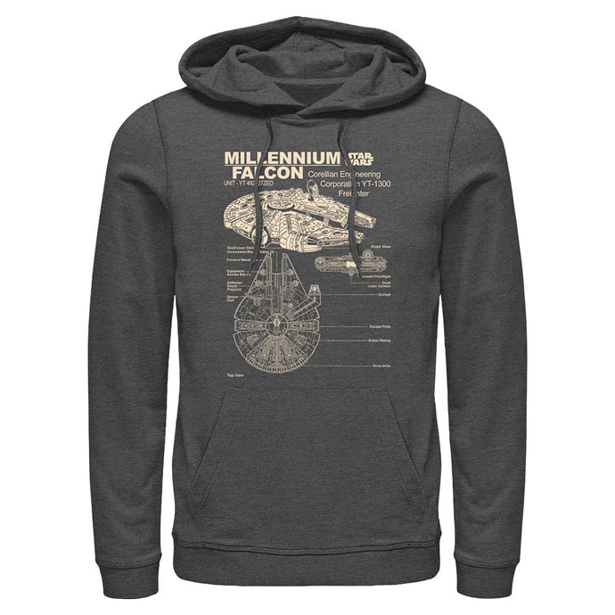 Star Wars - Corellian Freighter - Hoodie Apparel Fifth Sun