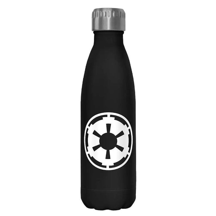 Star Wars - Empire Emblem - Black 17-oz Stainless Steel Water Bottle Homewares Fifth Sun