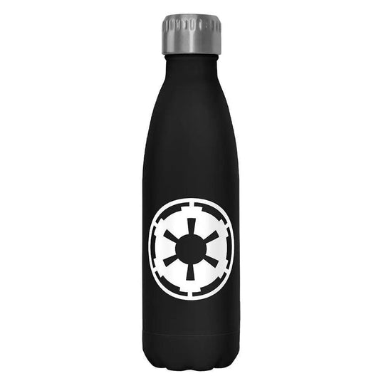 Star Wars - Empire Emblem - Black 17-oz Stainless Steel Water Bottle Homewares Fifth Sun