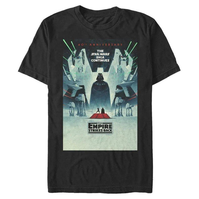 Star Wars - Empire Strikes Back 40th Anniversary Poster - T-Shirt Apparel Fifth Sun