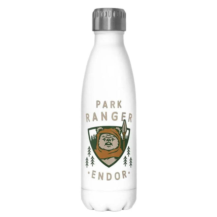 Star Wars - Endor Park Ranger - White 17-oz Stainless Steel Water Bottle Homewares Fifth Sun