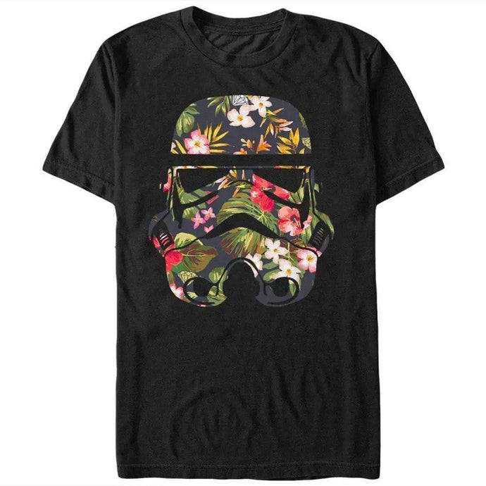 Star Wars - Hawaiian Stormtrooper Helmet - T-Shirt Apparel Fifth Sun