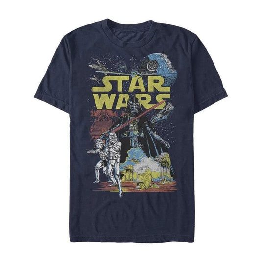 Star Wars - Illustrated - T-Shirt Apparel Fifth Sun