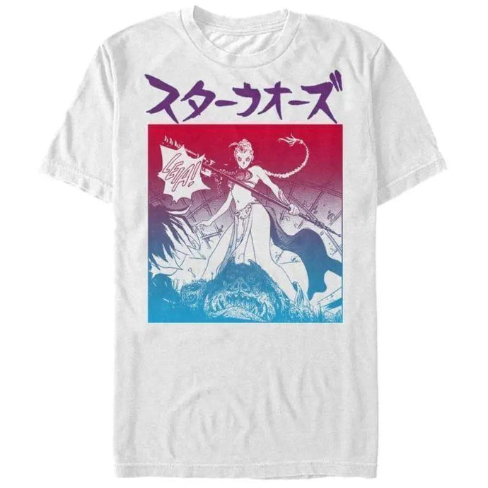 Star Wars - Leia Manga - T-Shirt Apparel Fifth Sun