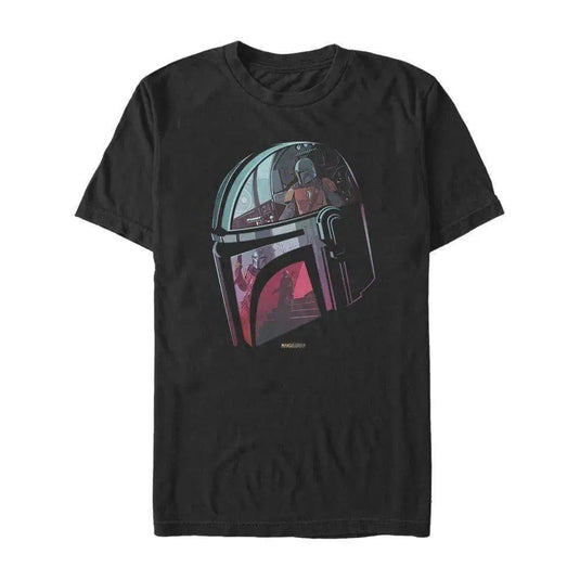 Star Wars - Mandalorian Reflections - T-Shirt Apparel Fifth Sun