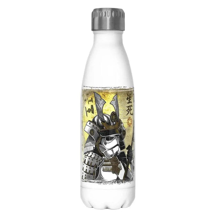 Star Wars - Samurai Stormtrooper - White 17-oz Stainless Steel Water Bottle Homewares Fifth Sun