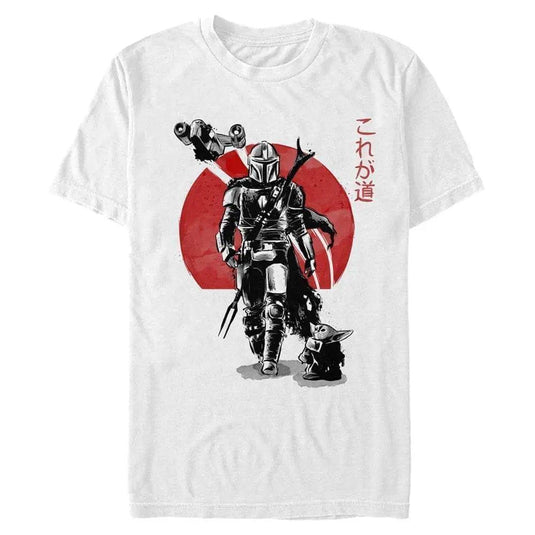 Star Wars - The Mandalorian Wolf and Cub - T-Shirt Apparel Fifth Sun