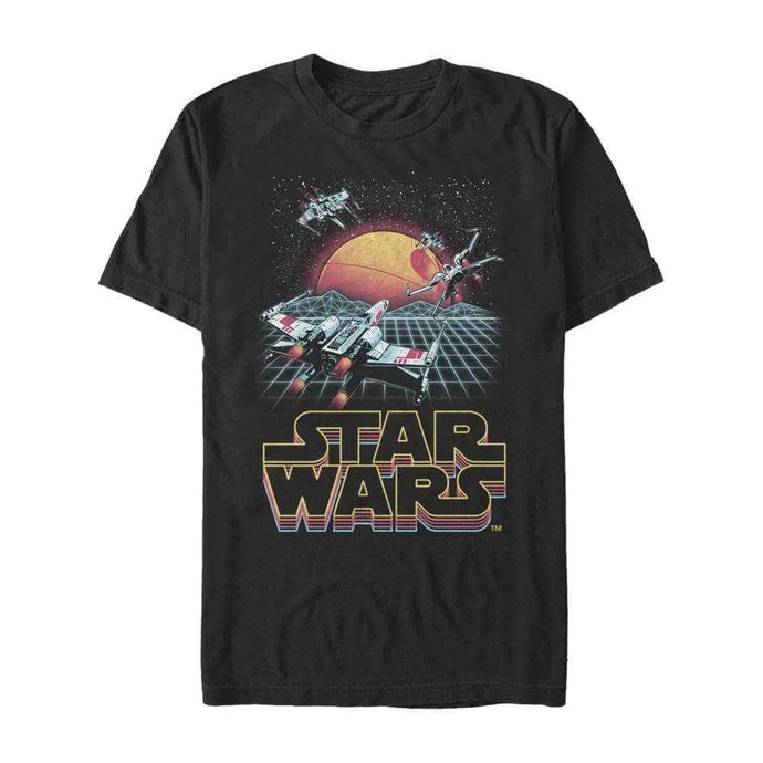 Star Wars - X-Wing Wireframe - T-Shirt Apparel Fifth Sun