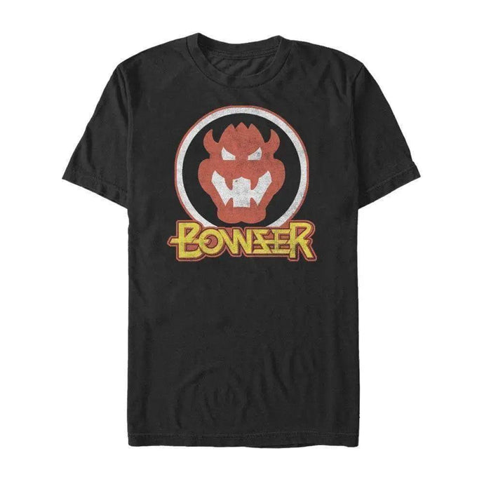 Super Mario Bros. - Bowser Rocker Style - T-Shirt Apparel Fifth Sun