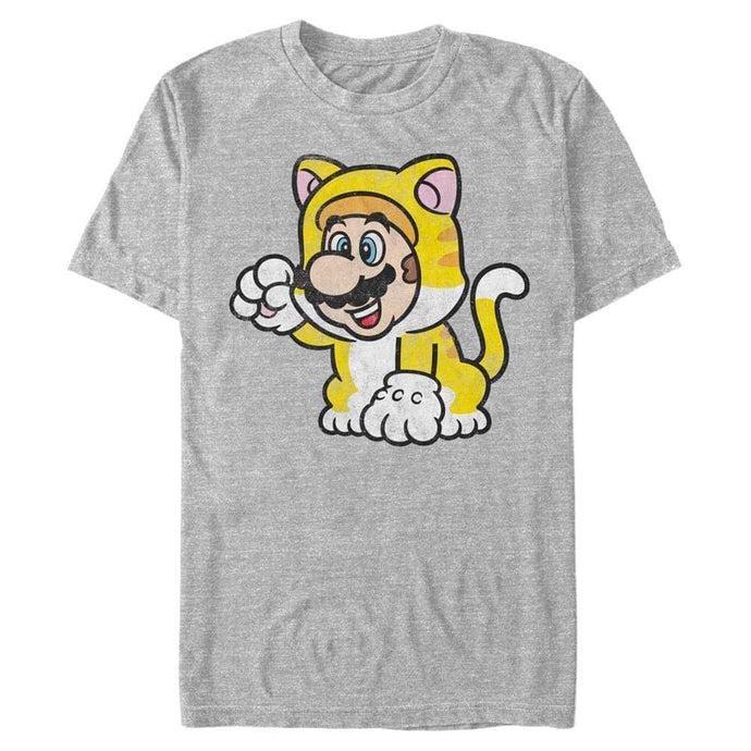 Super Mario Bros. - Cat Mario Solo - T-Shirt Apparel Fifth Sun