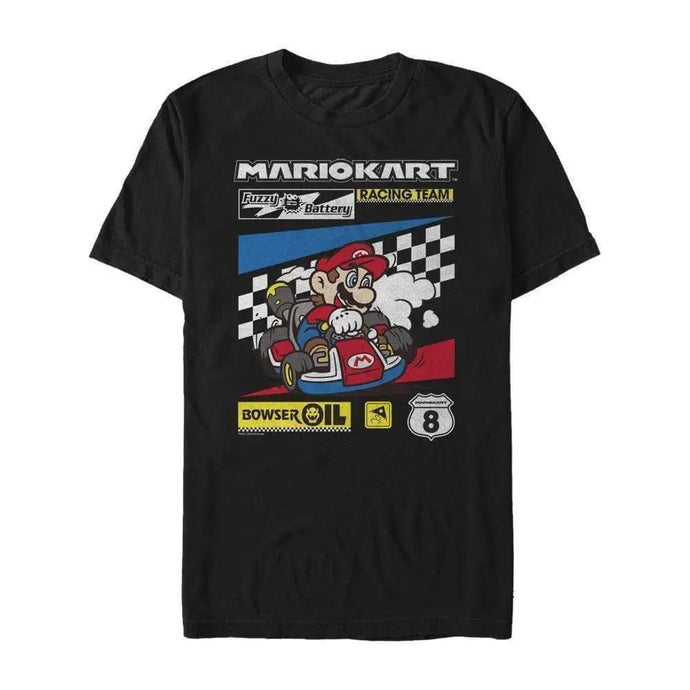 Super Mario Bros. - Color Kart Checkers - T-Shirt Apparel Fifth Sun