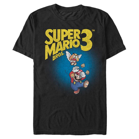 Super Mario Bros. - Super Mario Bros. 3 Mario Attacked - T-Shirt Apparel Fifth Sun