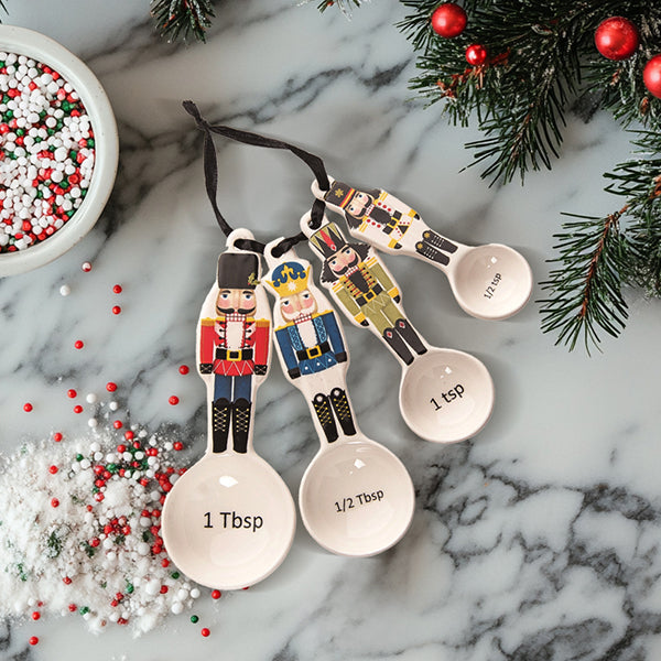 Nutcracker Measuring Spoons, Set of 4 Gift TP