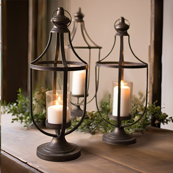 European Metal Lanterns, Set of 3 Whats trending KAL