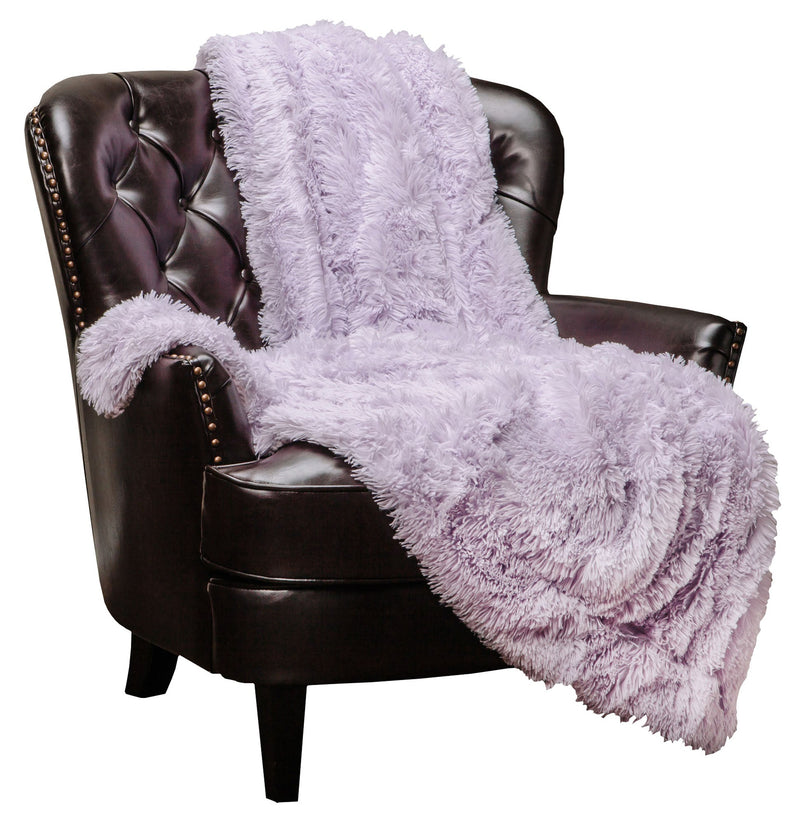 Load image into Gallery viewer, Solid Faux Long Fur Throw Blanket
