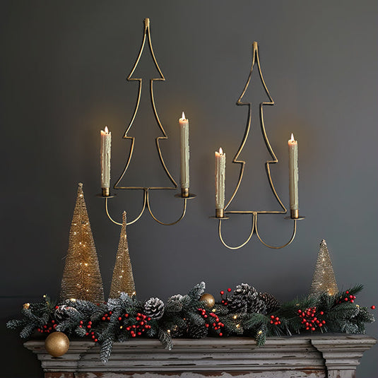 Christmas Tree Wall Sconces, Set of 2 General KAL