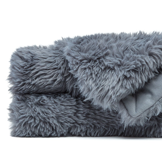 Tusicon Faux Fur Throw Blanket Gift Chanasya