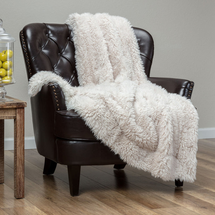 Tusicon Faux Fur Throw Blanket Gift Chanasya