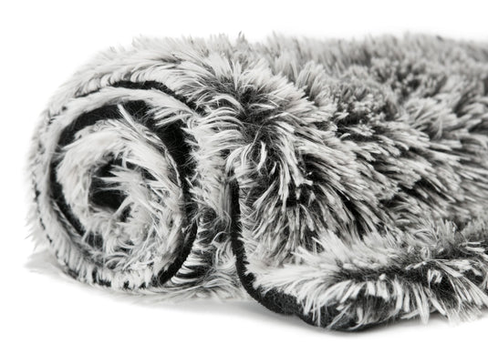 Longfur Ombre Faux Fur Throw Blanket Gift Chanasya