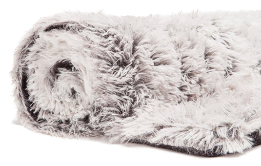 Longfur Ombre Faux Fur Throw Blanket Gift Chanasya