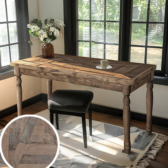 One Of a Kind Intricately Handmade Reclaimed Wood Table Deal of the Day VIP