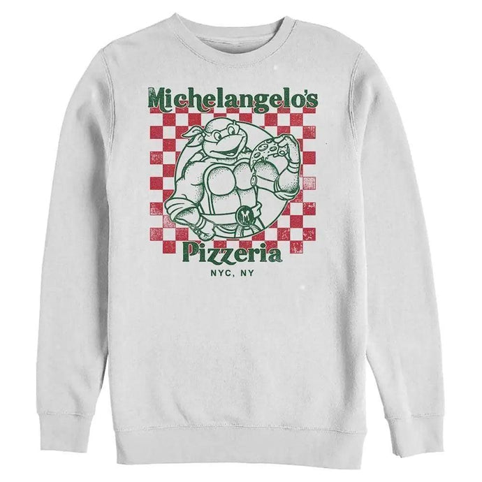 Teenage Mutant Ninja Turtles - Old-School Pizzeria Box - Pullover Hoodie Apparel Fifth Sun