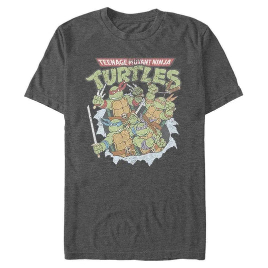 Teenage Mutant Ninja Turtles - TMNT Burst - T-Shirt Apparel Fifth Sun