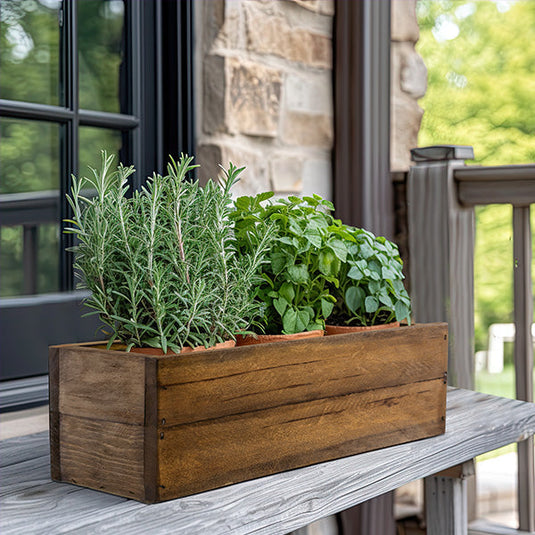 Rustic Kitchen Herb Planters, Pick Your Style Whats trending CIMA