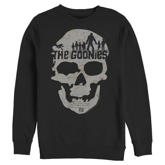 The Goonies - Goonie Skull Map - Crewneck Sweatshirt Apparel Fifth Sun