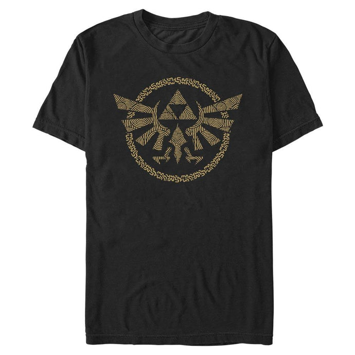 The Legend of Zelda - Hyrule Crest Gold - T-Shirt Apparel Fifth Sun