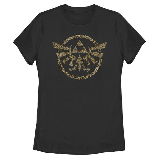 The Legend of Zelda - Hyrule Crest Gold - T-Shirt Apparel Fifth Sun