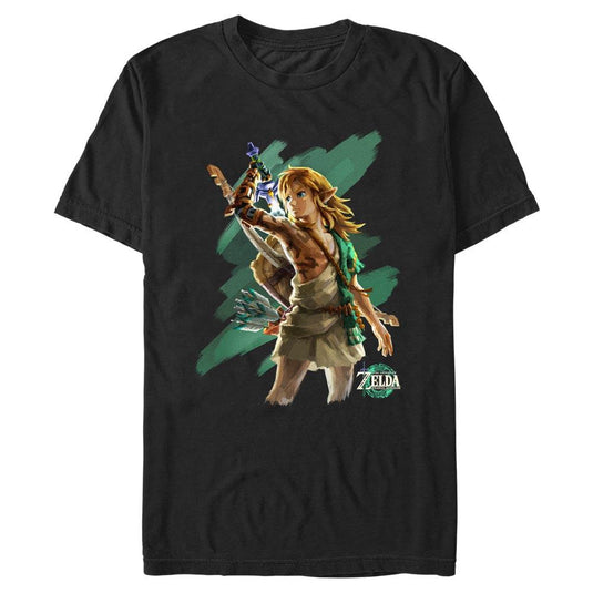 The Legend of Zelda - Tears of the Kingdom Hero Link - T-Shirt Apparel Fifth Sun