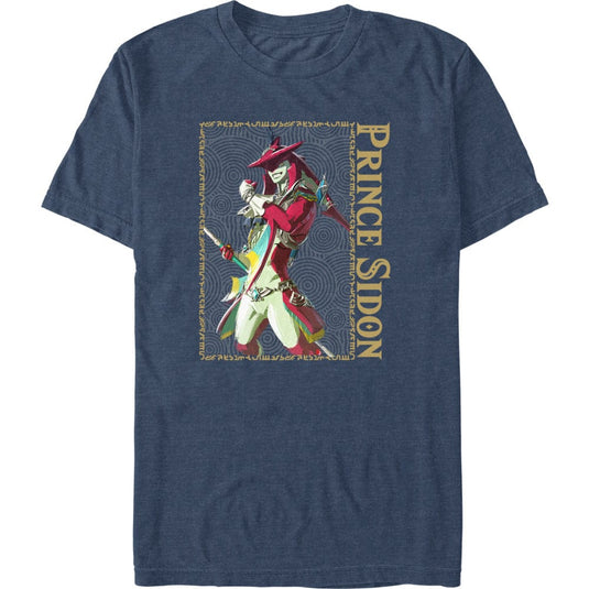 The Legend of Zelda - Tears of the Kingdom Prince Sidon Box - T-Shirt Apparel Fifth Sun