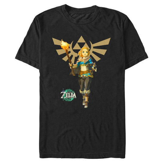 The Legend of Zelda - Tears of the Kingdom Zelda Crest - T-Shirt Apparel Fifth Sun