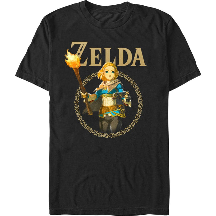 The Legend of Zelda - Tears of the Kingdom Zelda Triangle Badge - T-Shirt Apparel Fifth Sun