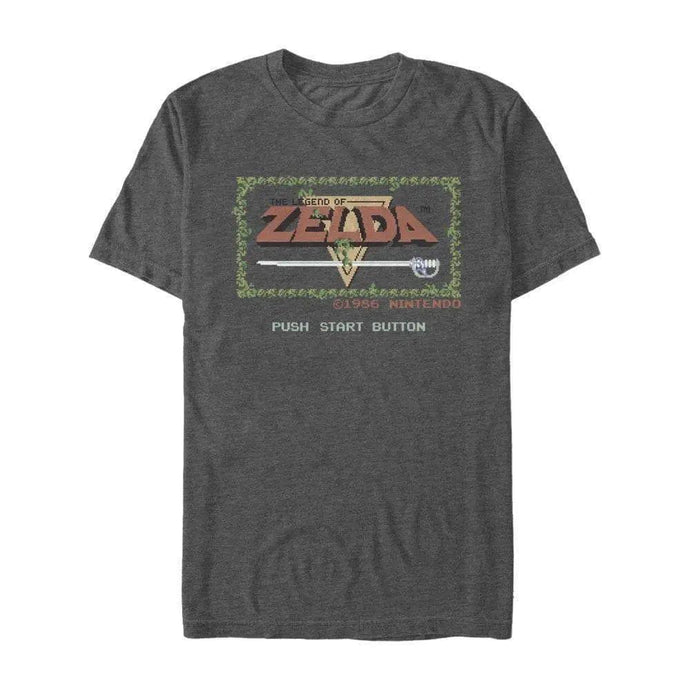 The Legend of Zelda - Zelda Press Start - T-Shirt Apparel Fifth Sun