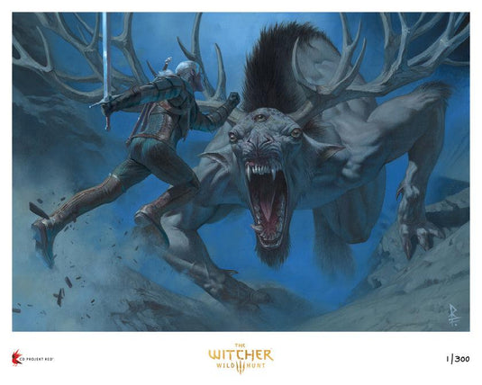 The Witcher 3 - Wild Hunt Giclee Print (Riccardo Federici) Media Dark Horse Comics