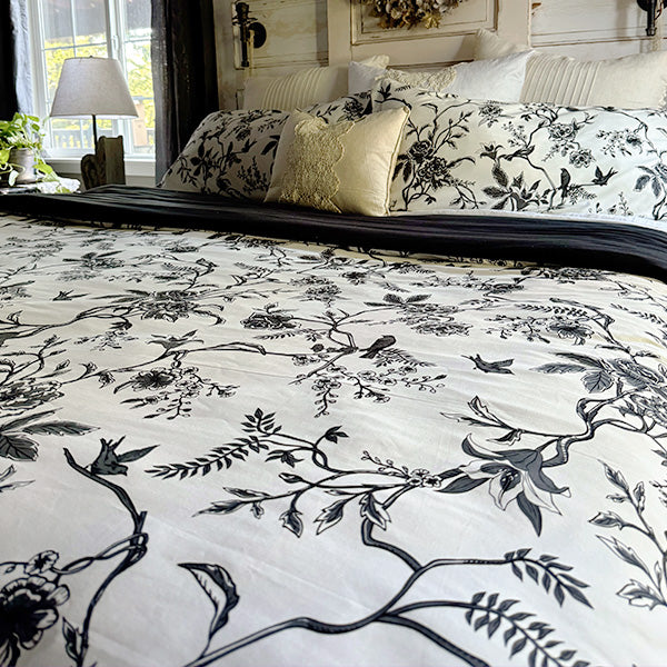 Load image into Gallery viewer, Toile Duvet Cover Set Collective Chanasya
