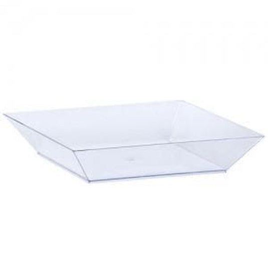 Tray Mini Clear Plastic Square 6.75