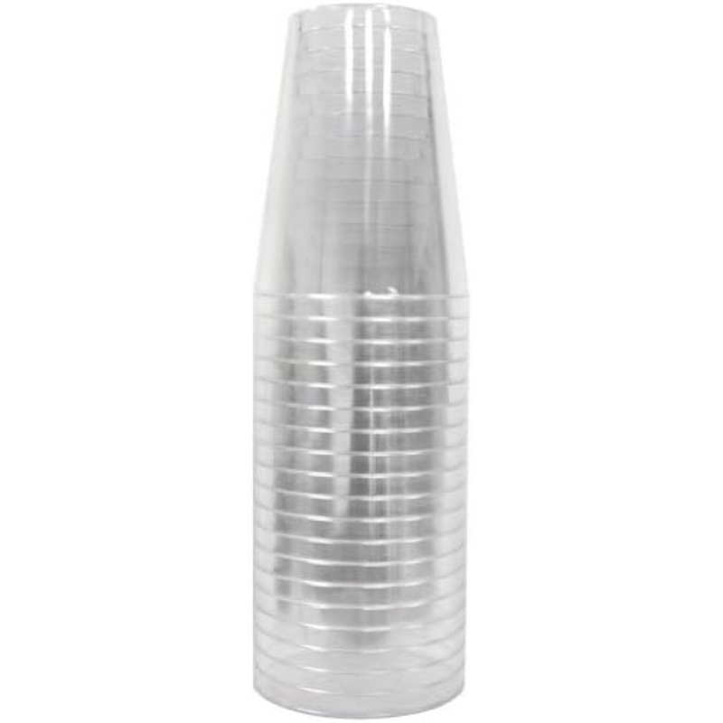 Load image into Gallery viewer, Hanna K. Signature Tumbler Heavyweight Clear 8 oz 20CT Tumblers Hanna K Signature
