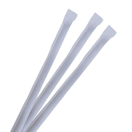 *WHOLESALE* 7.75" Multi-Color Individually Wrapped Beverage Straws | 4800 ct/case Tops & Straw VeZee