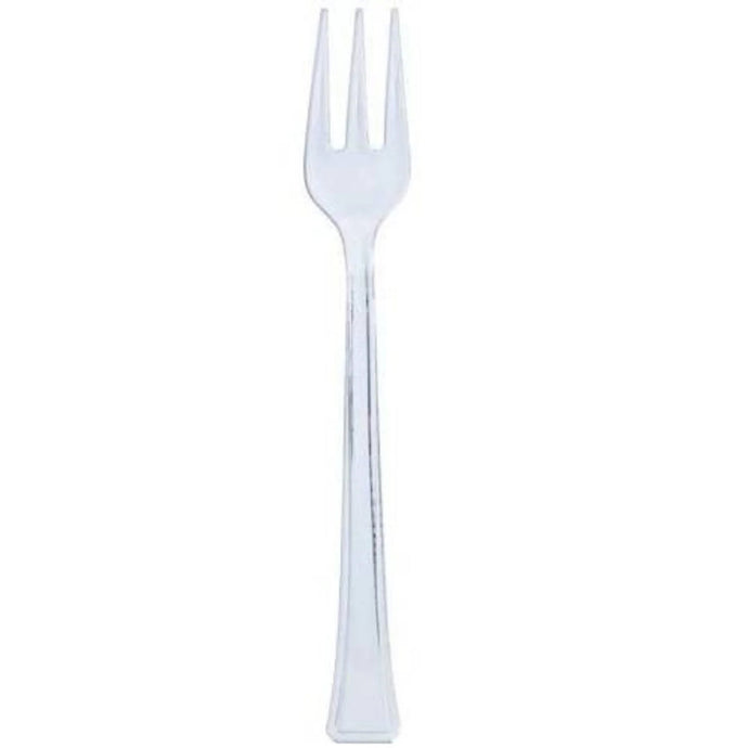 Mini Plastic Clear Forks Serverware Lillian