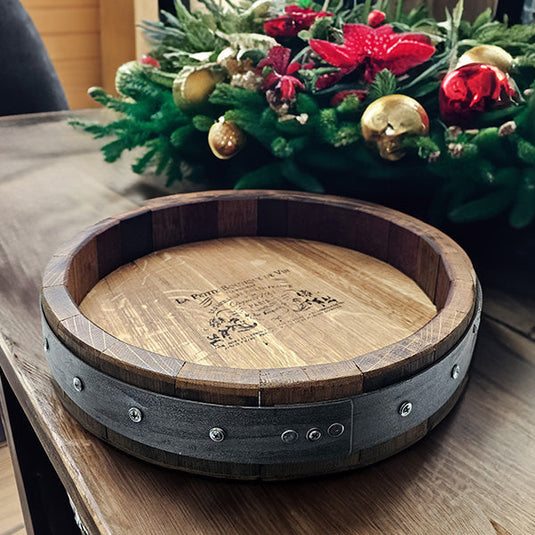 Barrel Staves and Rung Lazy Susan Gift SID