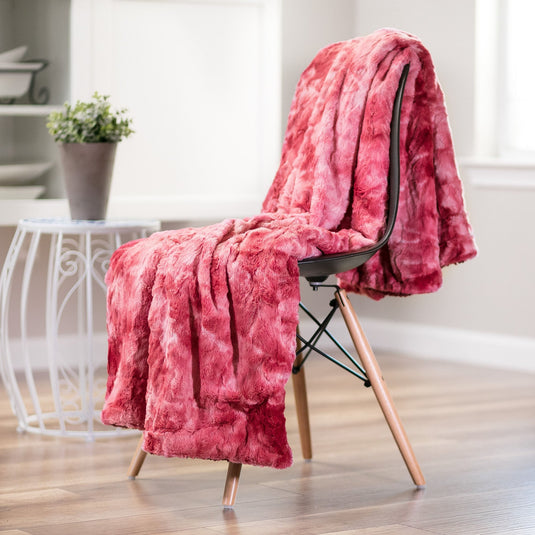 Wolf Faux Fur Throw Blanket Gift Chanasya