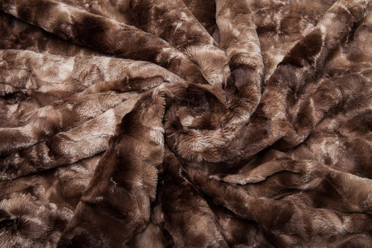 Wolf Faux Fur Throw Blanket